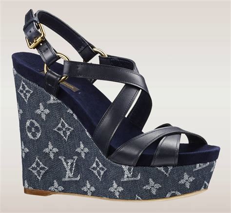 lv wedge shoes|Louis Vuitton Wedge Sandals for Women for sale .